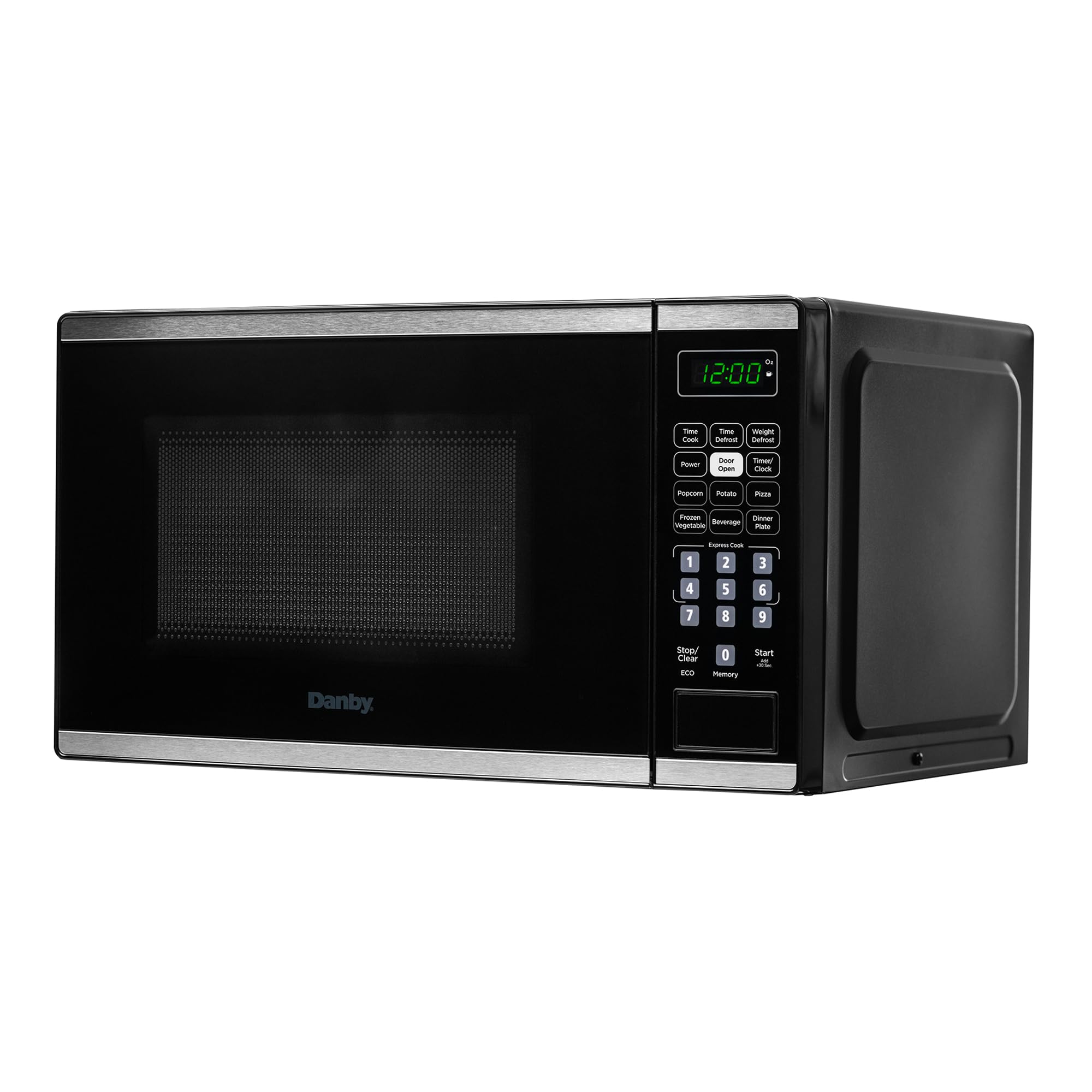 DBMW0722BBS 0.7 cu. ft Countertop Microwave, Black and Stainless Steel