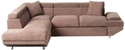 Dentas Sectional with Pull Out Sleeper Chaise