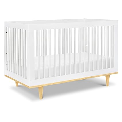3-in-1 Convertible Crib in Walnut, Greenguard Gold and FSC® Certified