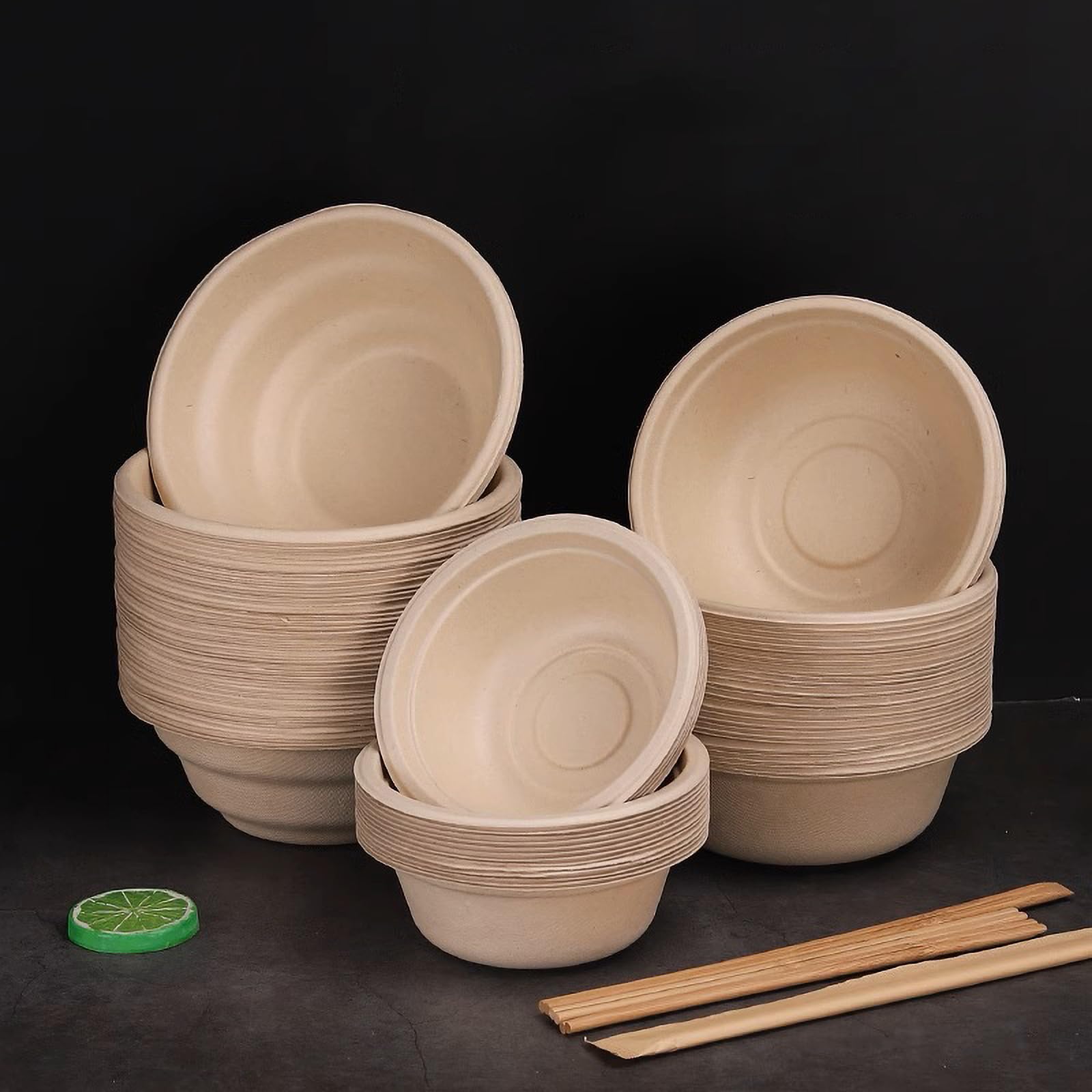12 oz Disposable Paper Bowels, Paper Food Container