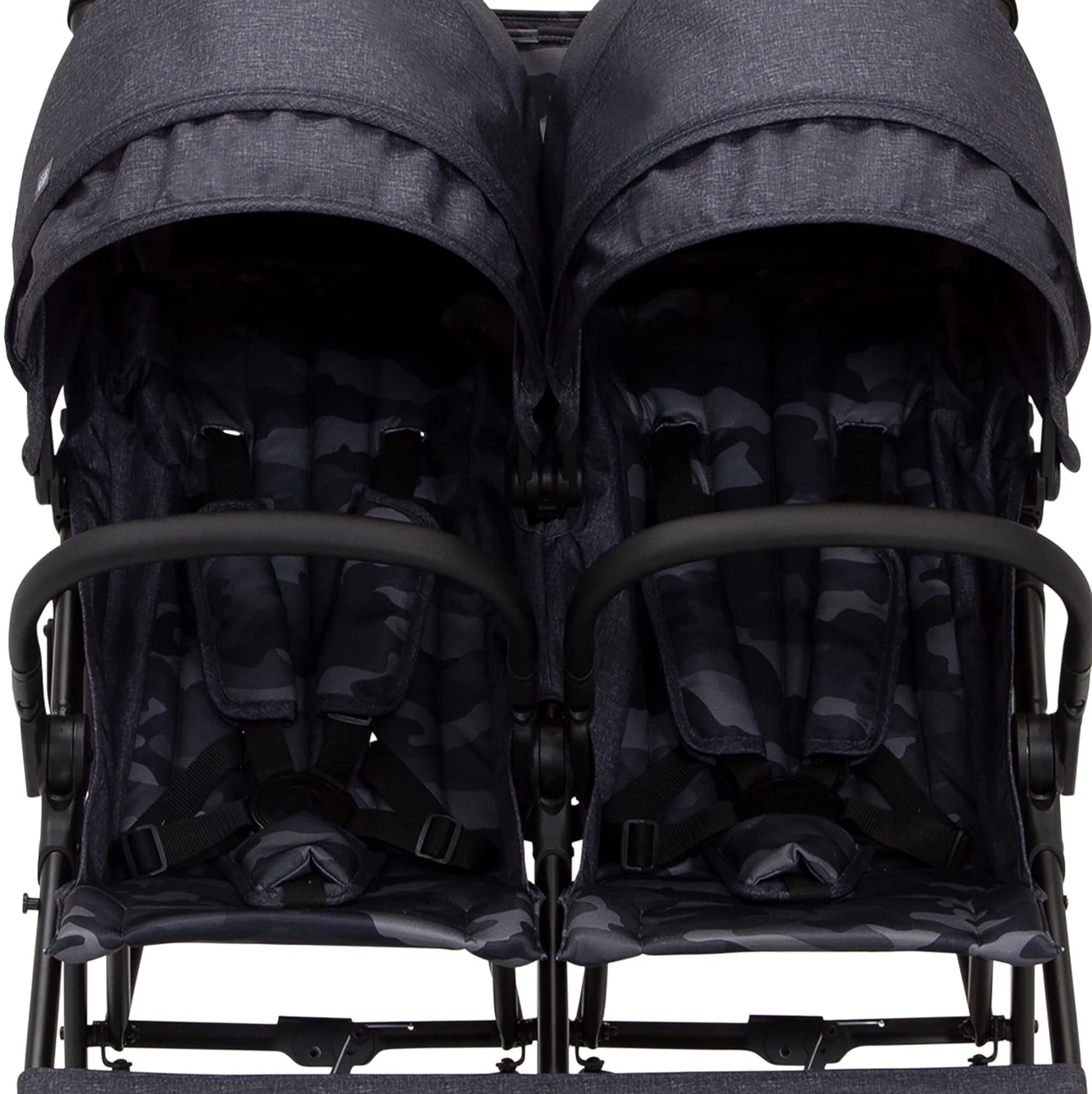 Side-by-Side Double Stroller - Lightweight Double Stroller with Recline