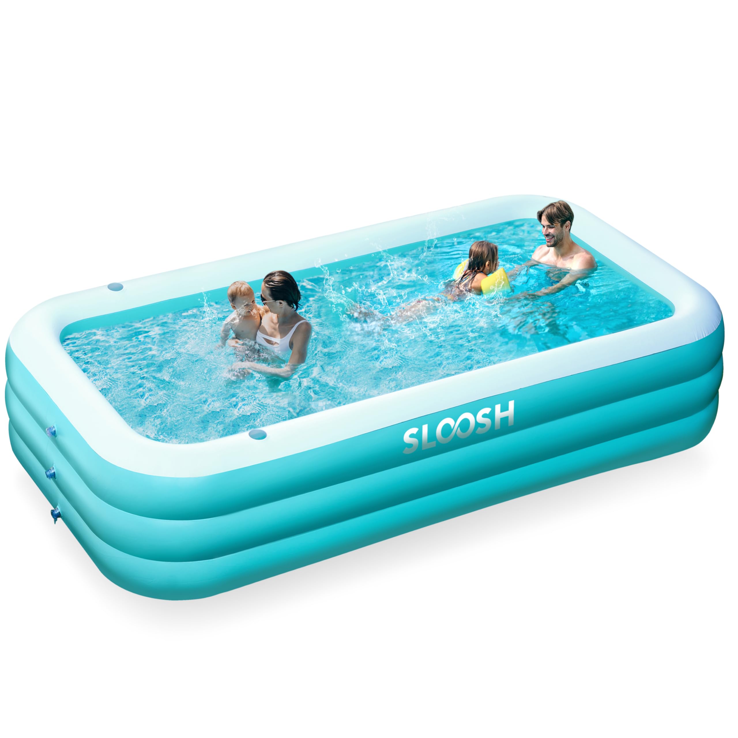 Adults with Seats, 120" x 72" x 22" Full-Sized Blow Up Durable Thickened