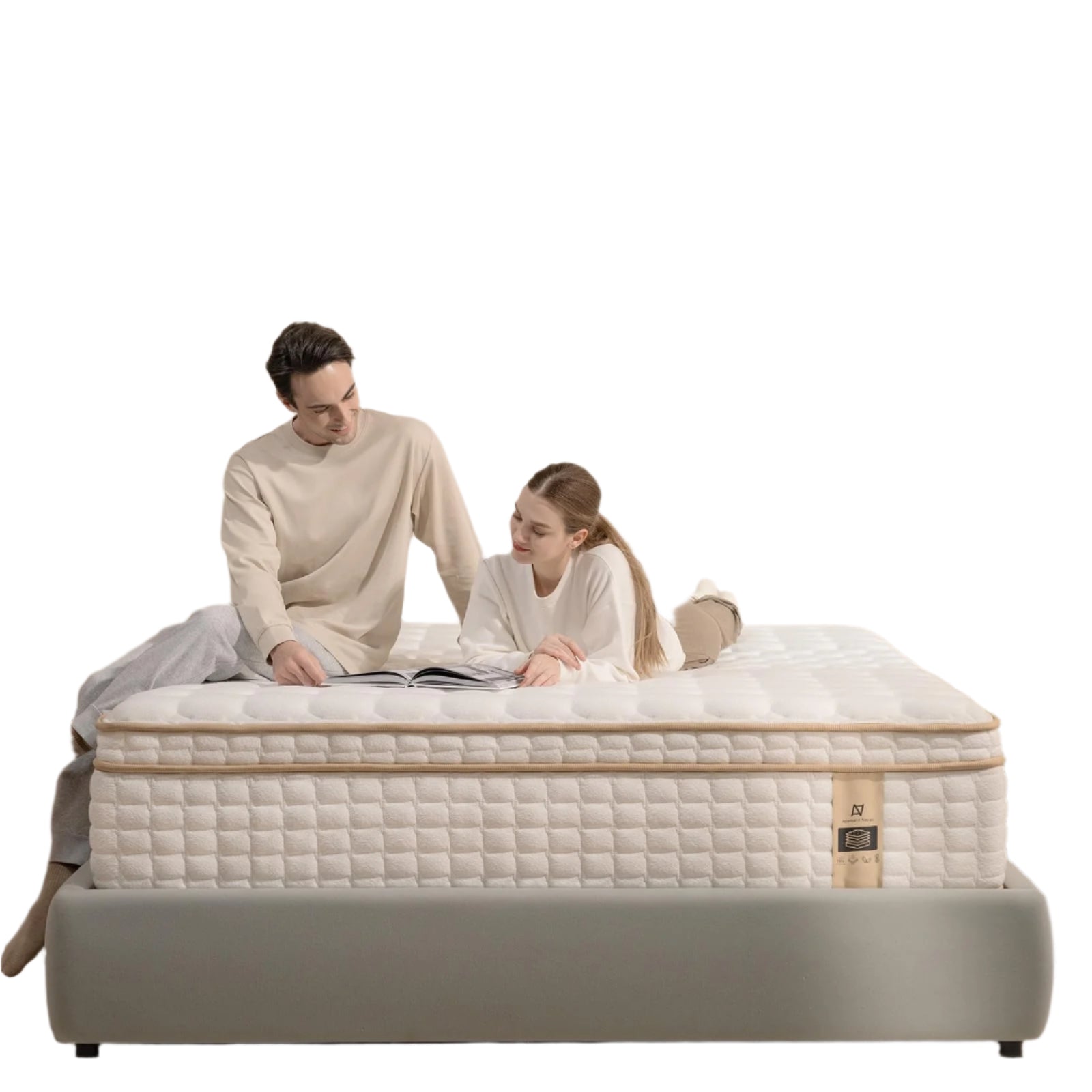 Full Size Mattress,12 Inch Hybrid Full Mattress in a Box with Memory Foam and Pocket