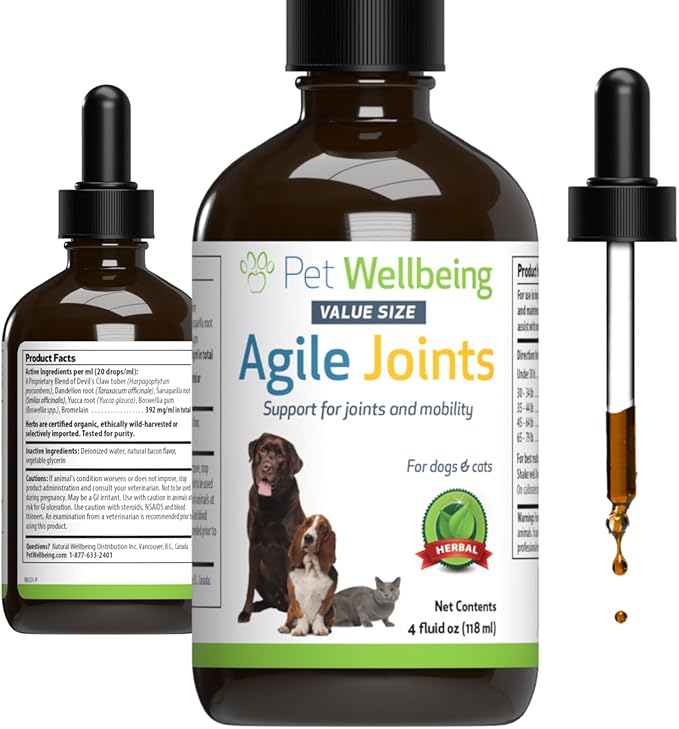 Joints for Dogs - Hip and Joint Health, Mobility, Devil’s Claw, Boswellia, Joint Ligament