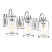 3-Light Bathroom Light Fixtures, Brushed Nickel Bathroom Light Fixtures Over Mirror