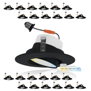 Inch Gimbal Retrofit LED Recessed Lighting, 5CCT 2700K/3000K/3500K/4000K/5000K
