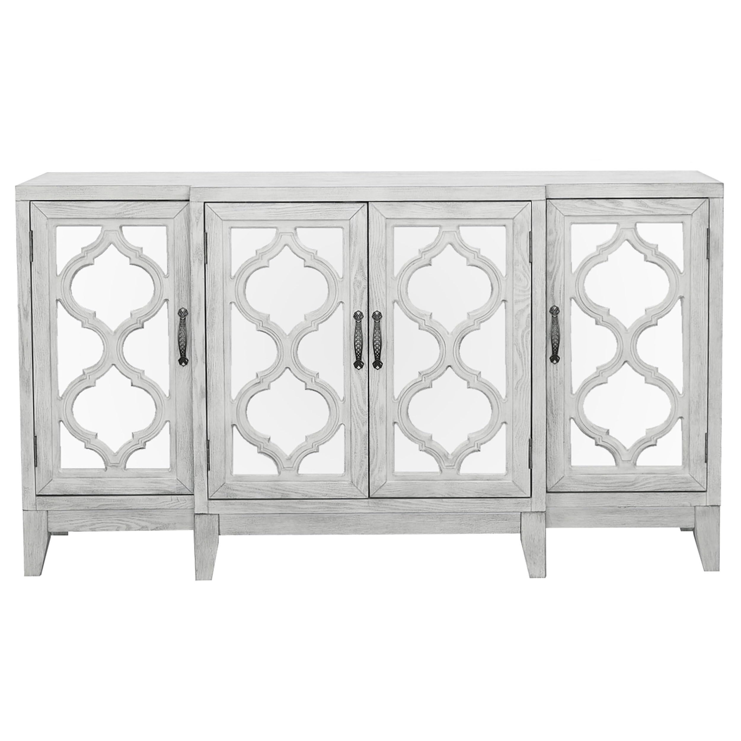 Accent Cabinet Antique White 953376