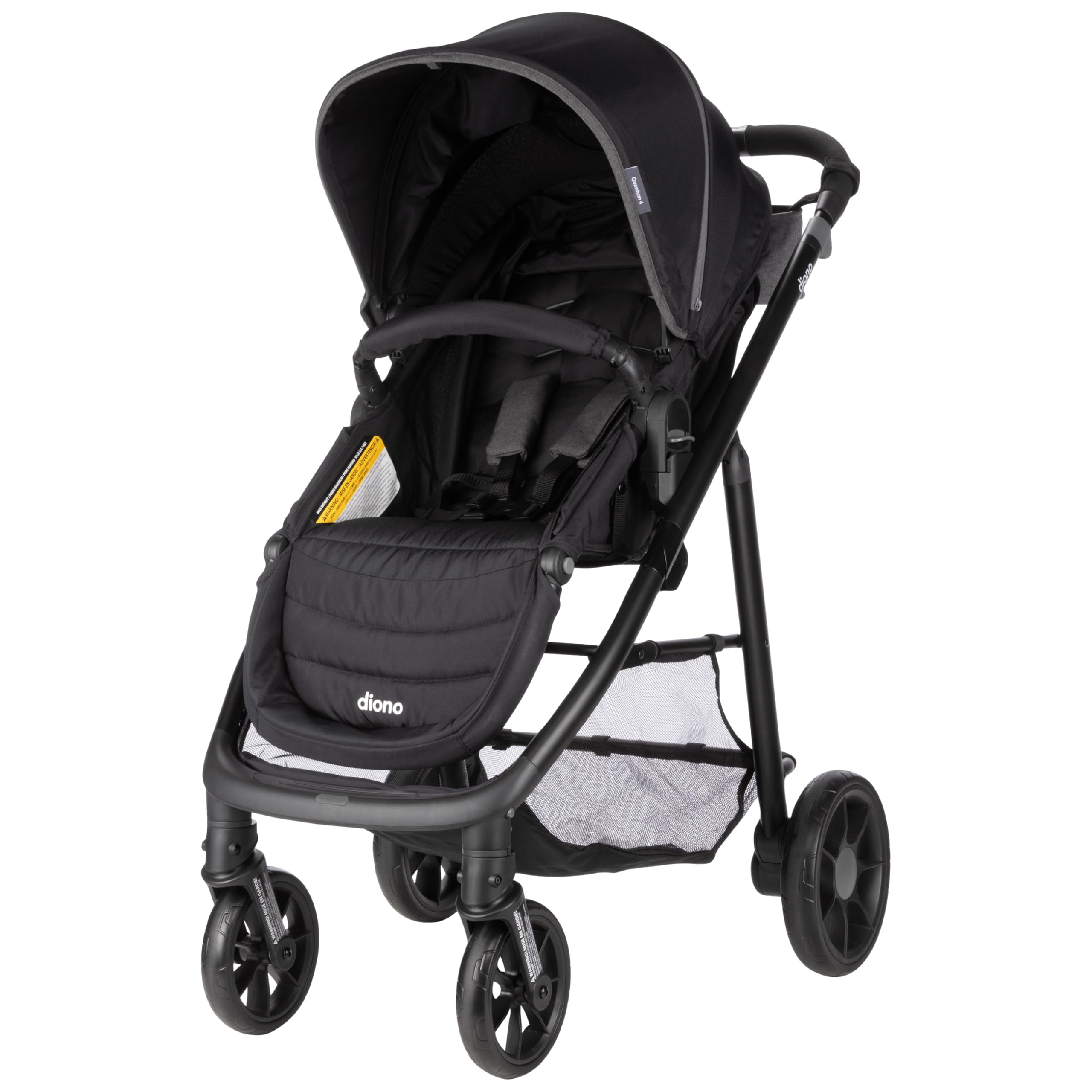 Quantum 4 3-in-1 Travel System with LiteClik 30 R SafePlus Infant Car Seat