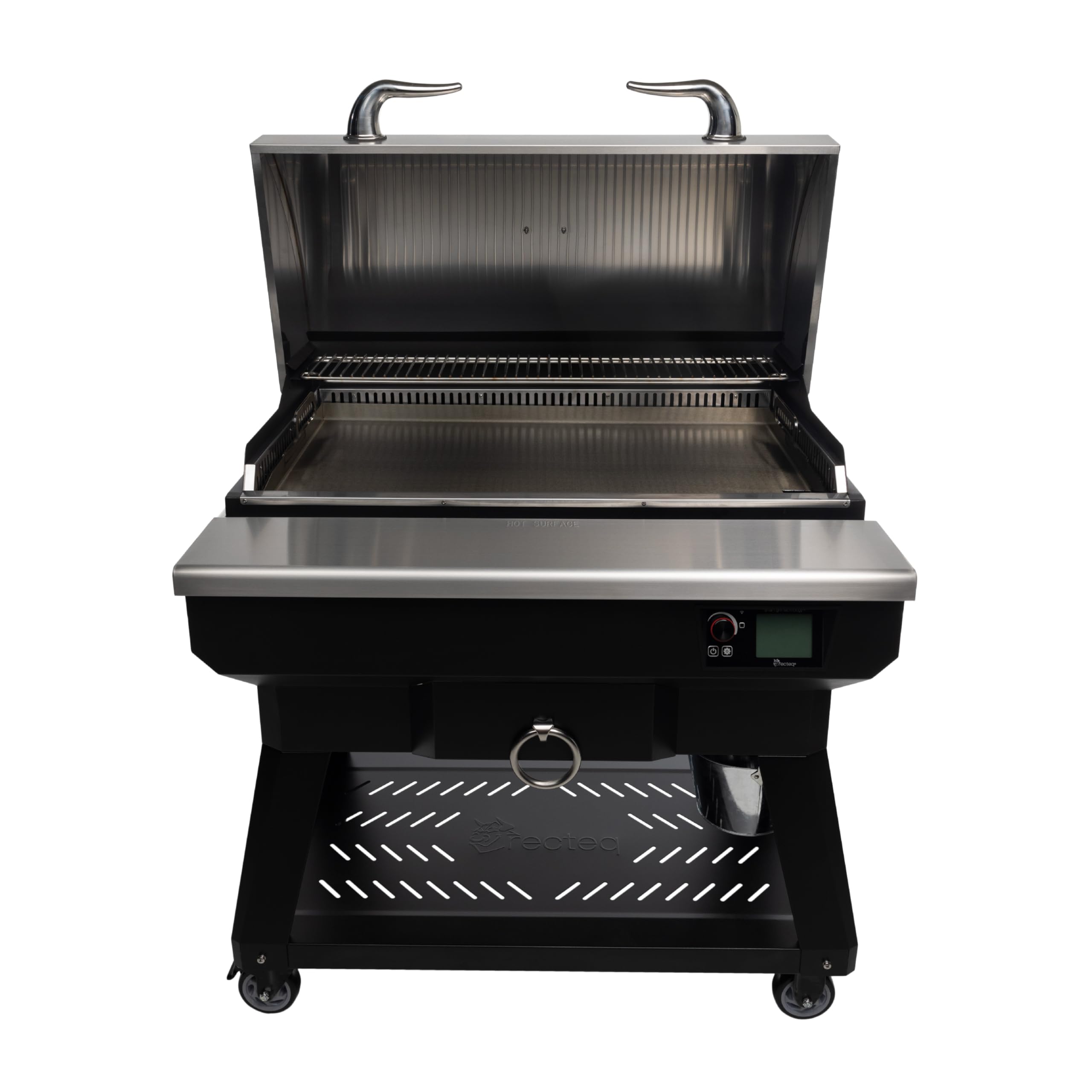 Pellet Grill SmokeStone 600, Outdoor Griddle Grill with Even Temperature