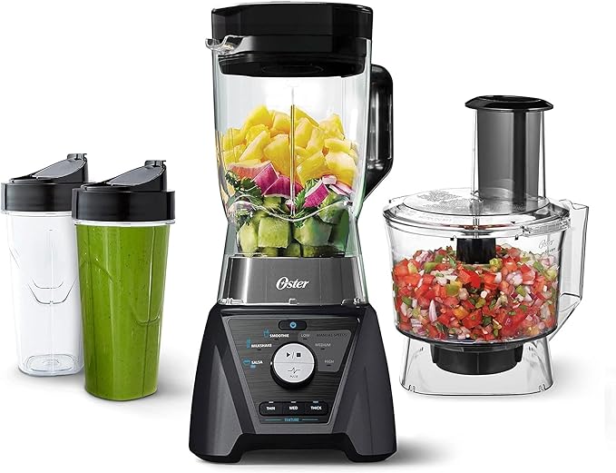 Pro Blender with Texture Select Settings, 2 Blend-N-Go Cups and Tritan Jar