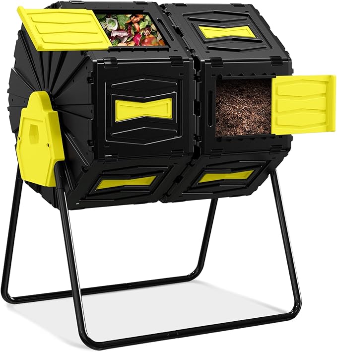 Easy Assemble & Efficient Outdoor Compost Bin