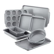 Nonstick Steel Bakeware Set with Cooling Rack