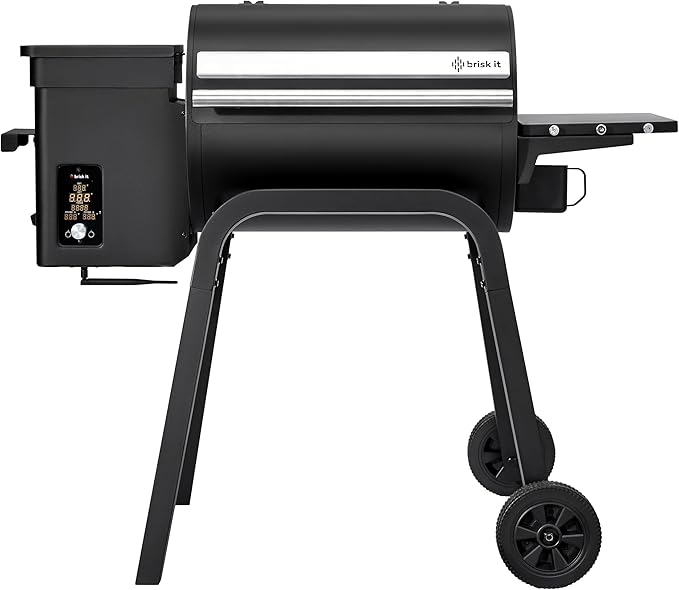 580 Electric Wood Pellet Smoker Grill – A.I. Smart BBQ Grill with WiFi, 7-in-1 Outdoor