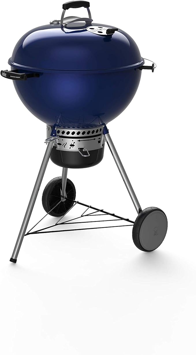 Master-Touch Charcoal Grill, 22-Inch, Black