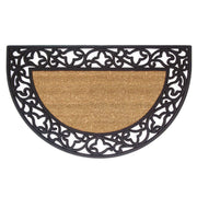 18022 Rubber Coir Doormat Acanthus, Plain - 22" x 36"
