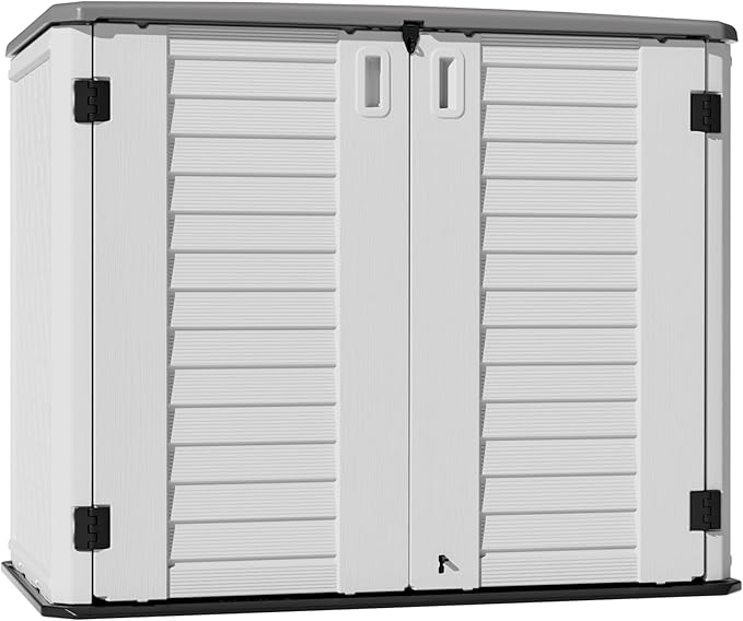 Sheds & Outdoor Storage, 52 Cu.ft Vertical Storage with Floor