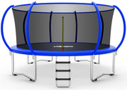1500LBS Weight Capacity No-Gap Design 16 15 14 12 10FT Trampoline for Kids