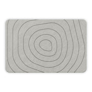 Stone Bath Mat Diatomaceous Earth Bath Mat Quick Drying Bathroom Mat Diatomite