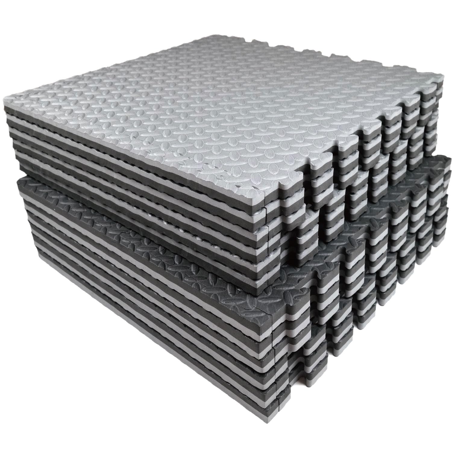 0.79" Extra Thick 48 Sq Ft High-Density Eva Foam Exercise Gym Mats,