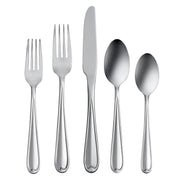 42 Piece Everyday Flatware, Service for 8, 18/0 Stainless Steel, Silverware Set