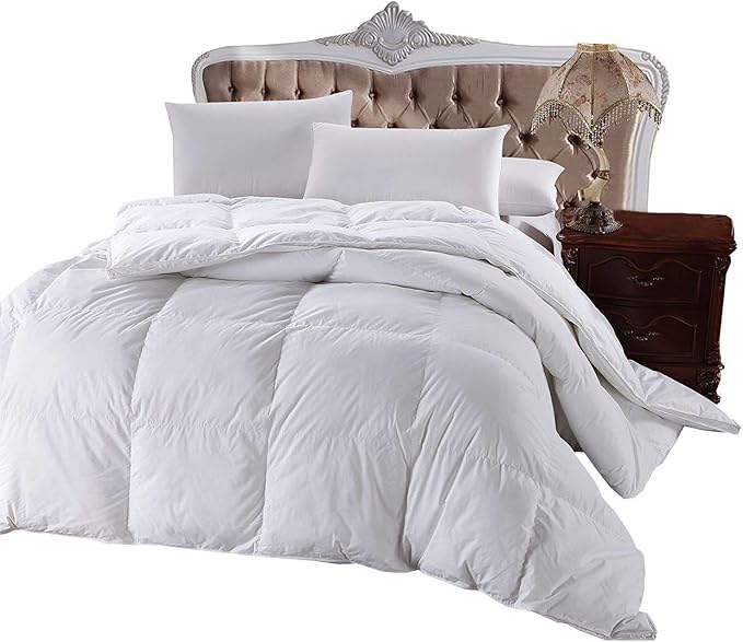 Goose-Down Comforter, 500-Thread-Count, 100% Cotton Shell,