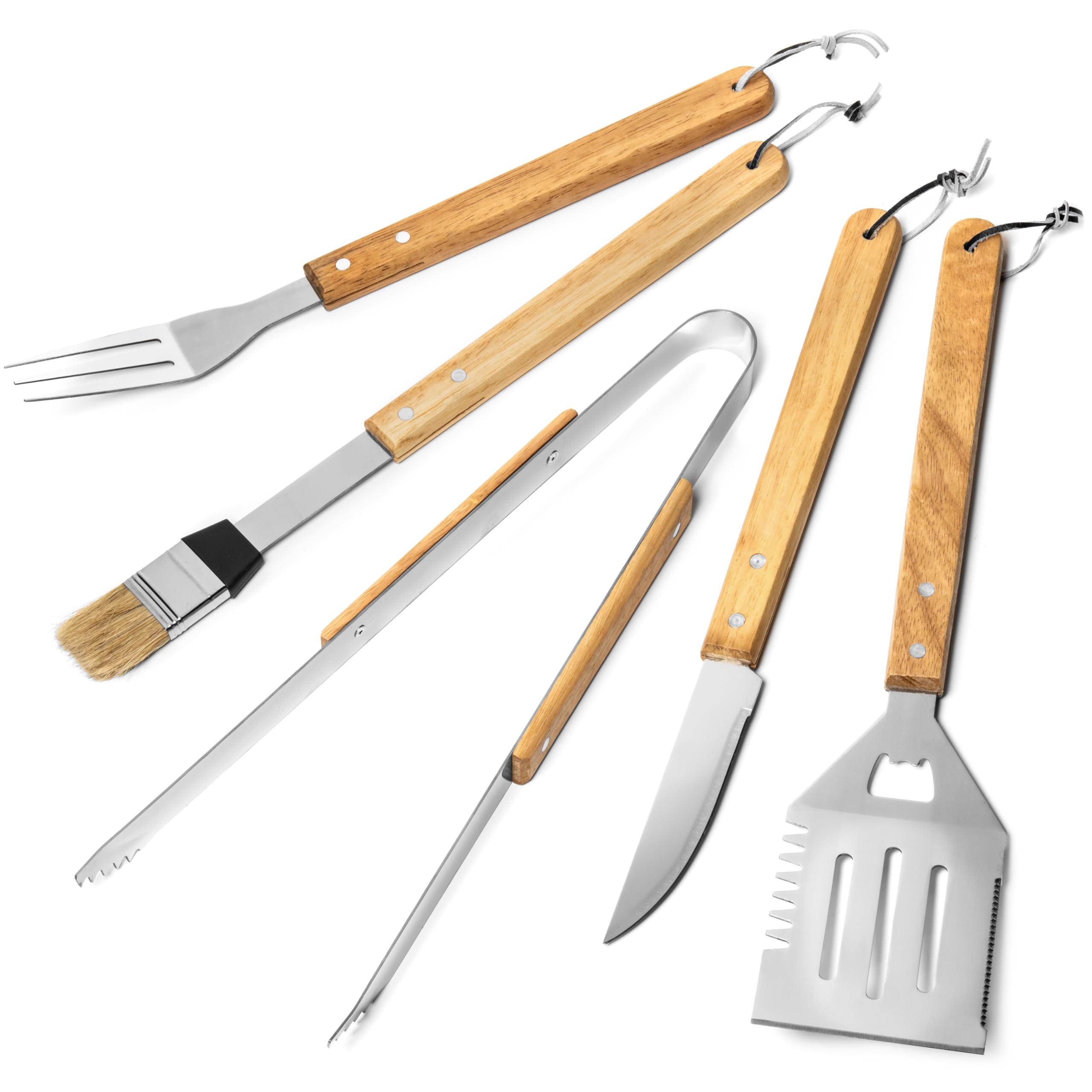 Toolset Box, Grill Accessaries Carrying Case, Grill Kit Case, Bamboo BBQ Utensil
