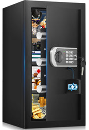 4.3 Cuft Large Fireproof Safe for Home, Safe Box Fireproof Waterproof