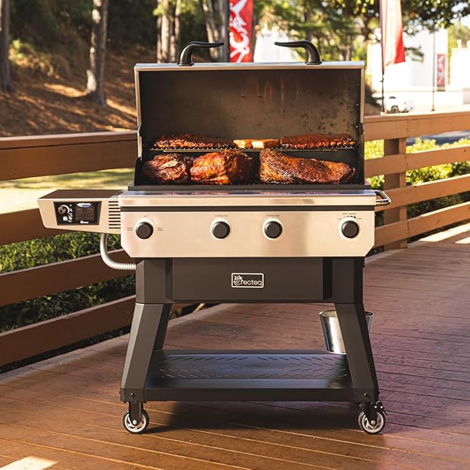 X-Fire Pro 825 Wood Pellet Smoker Grill, Wi-Fi Electric Pellet Grills, Dual Cooking Modes