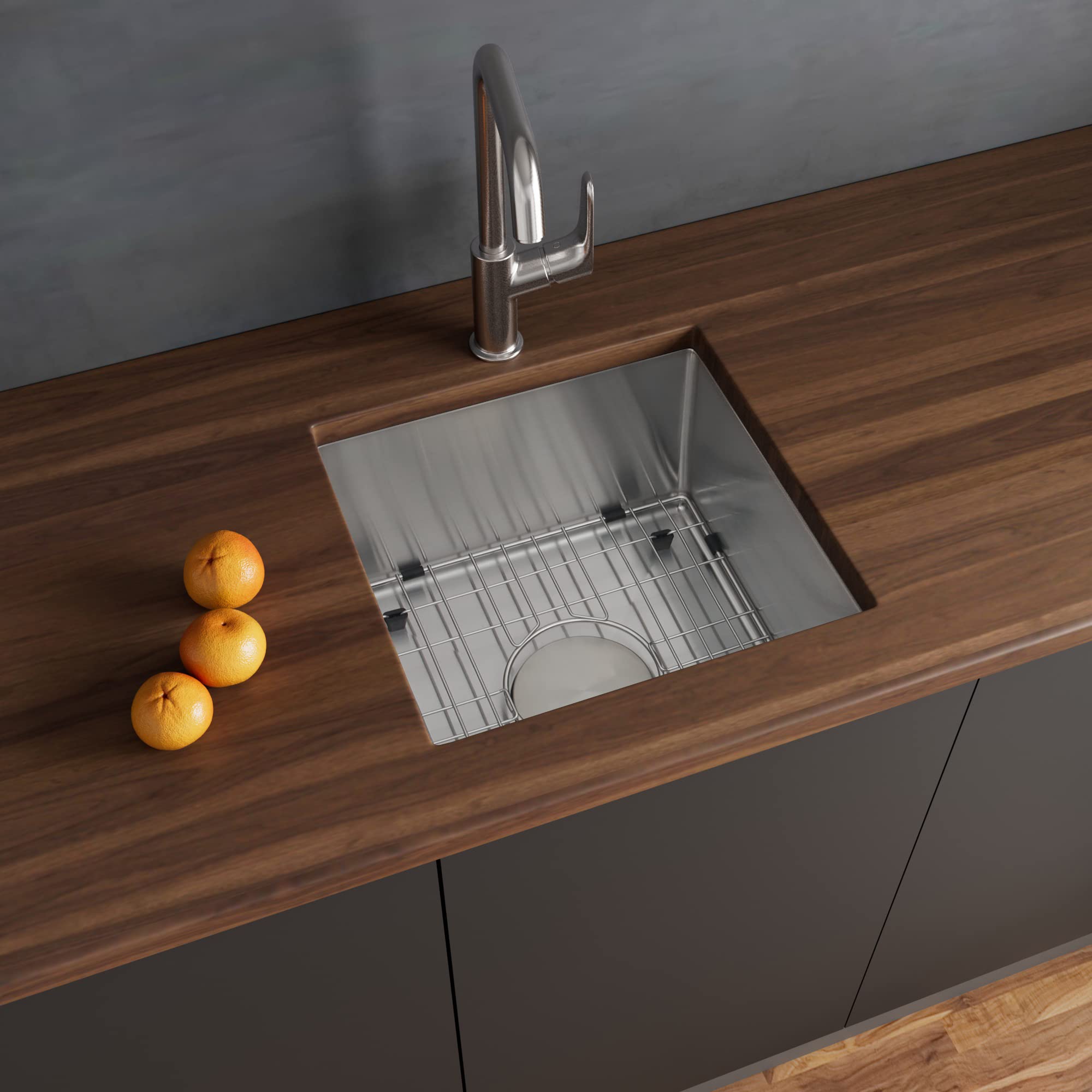 Undermount/Drop-In Topmount Stainless Steel Kitchen Sink