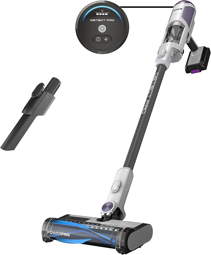 Detect Clean & Empty Auto-Empty System - Lightweight Cordless Vacuum Cleaner