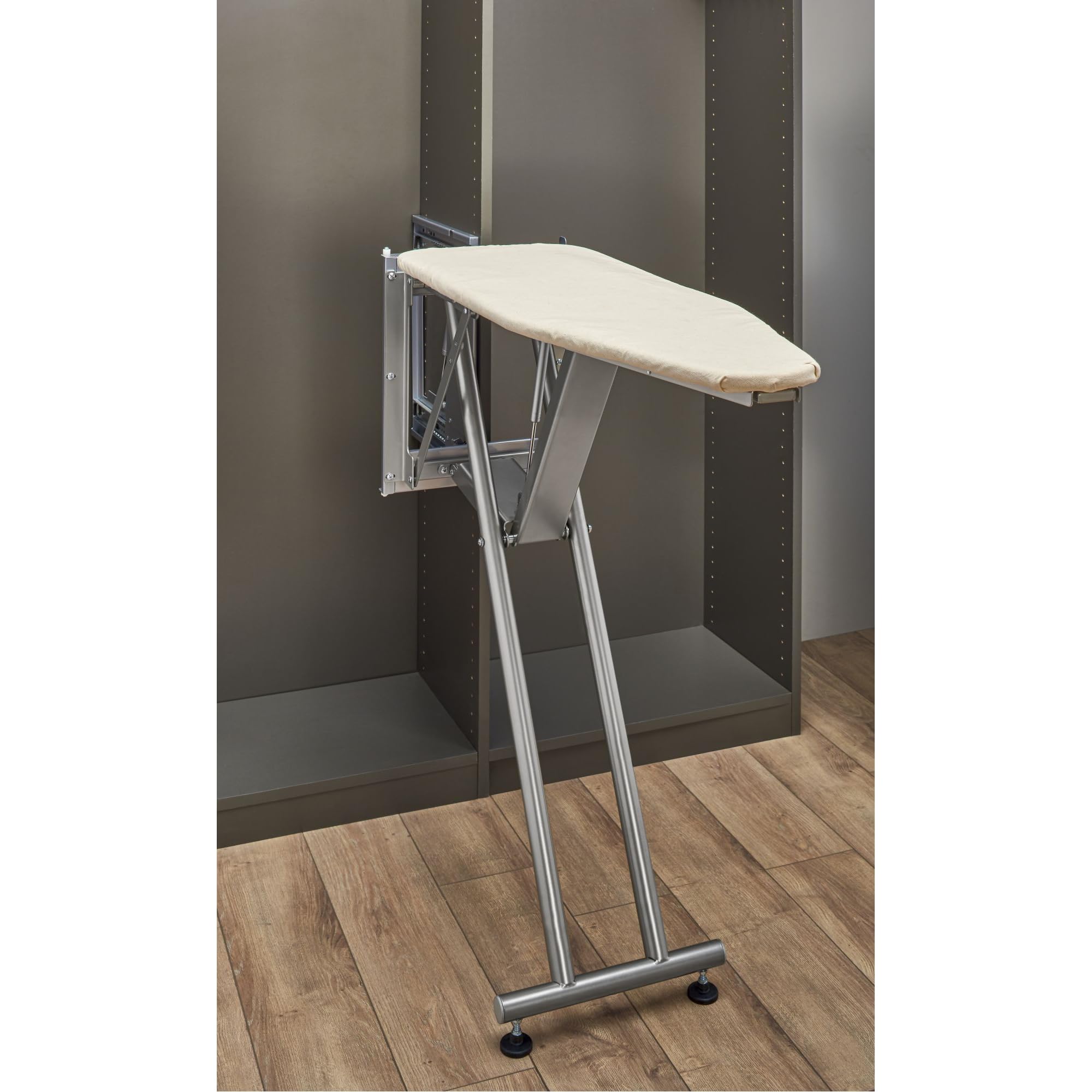 Sidelines Premiere Pop Up Ironing Board for Custom Laundry/Closet Systems w/Soft-Close