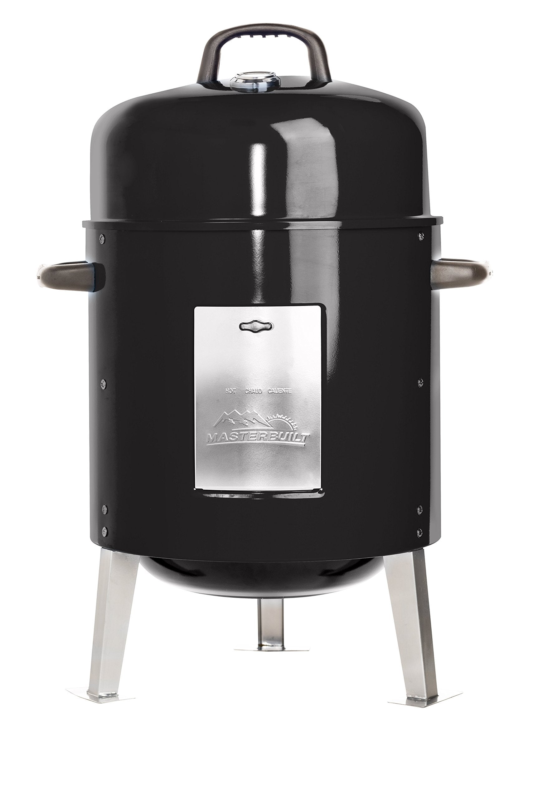20060416 Charcoal Bullet Smoker, Black