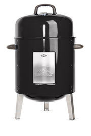 20060416 Charcoal Bullet Smoker, Black