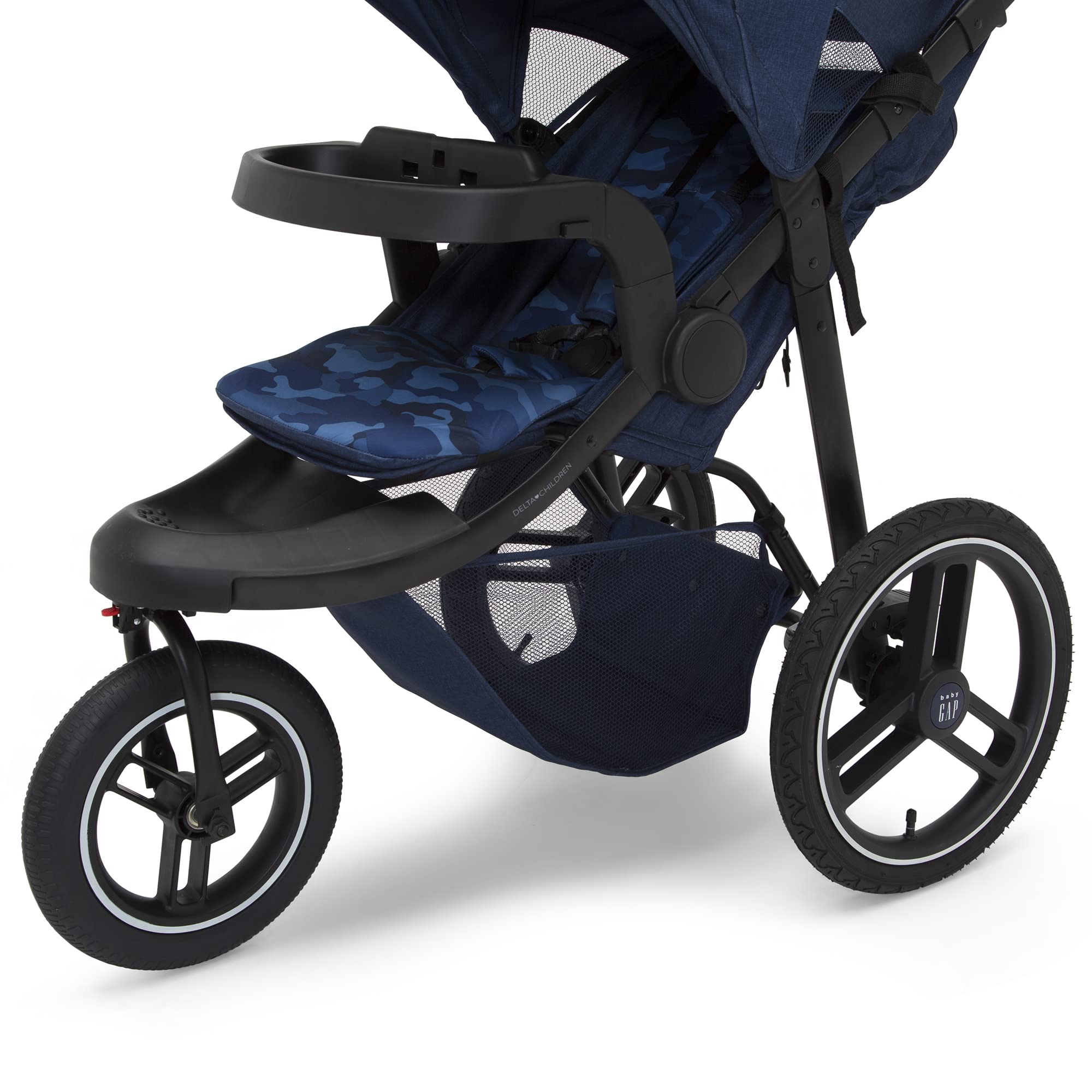 babyGap Trek Jogging Stroller - Lightweight Jogging Stoller with Extendable Canopy