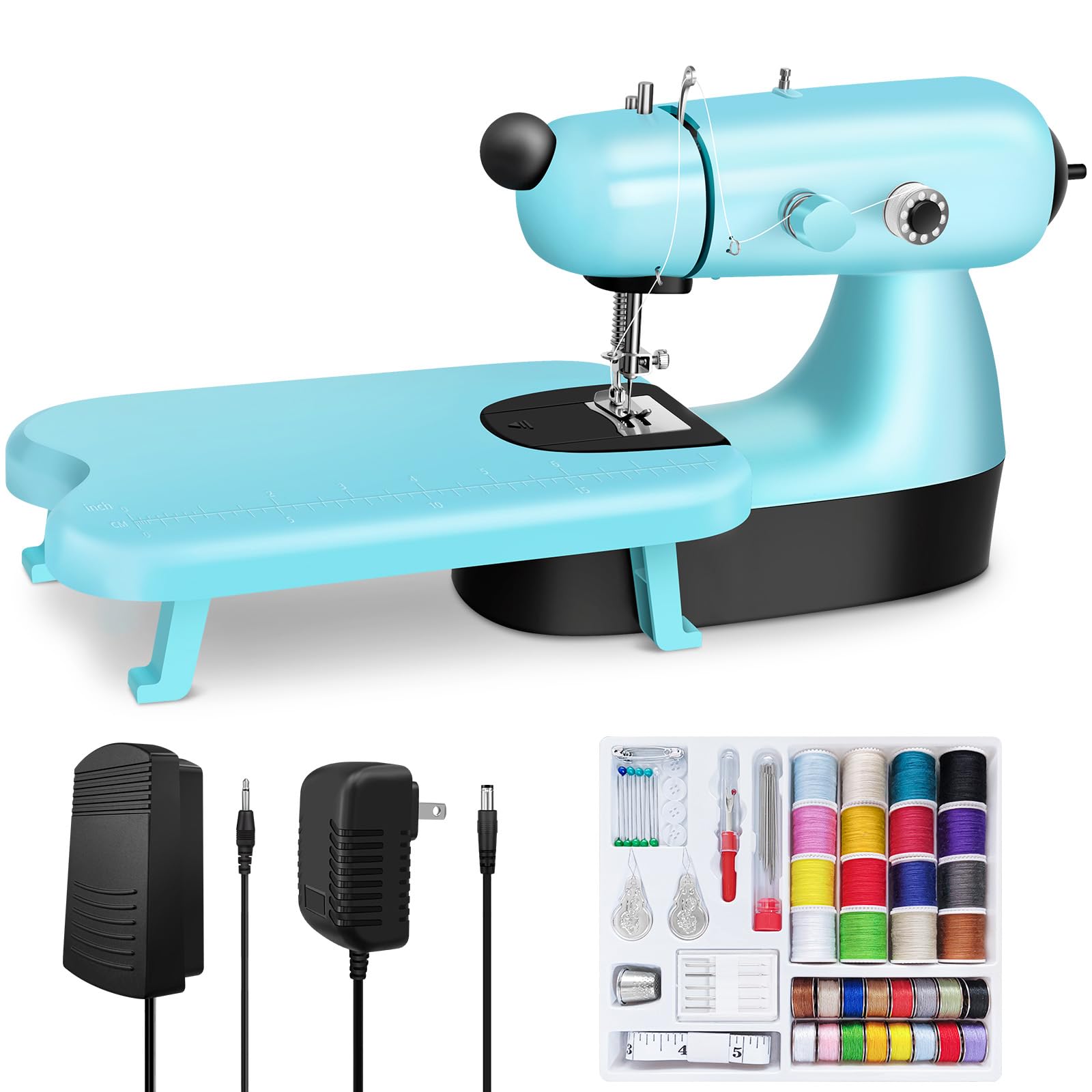 Sewing Machine with Sewing Bag, Expansion Board, LED Light