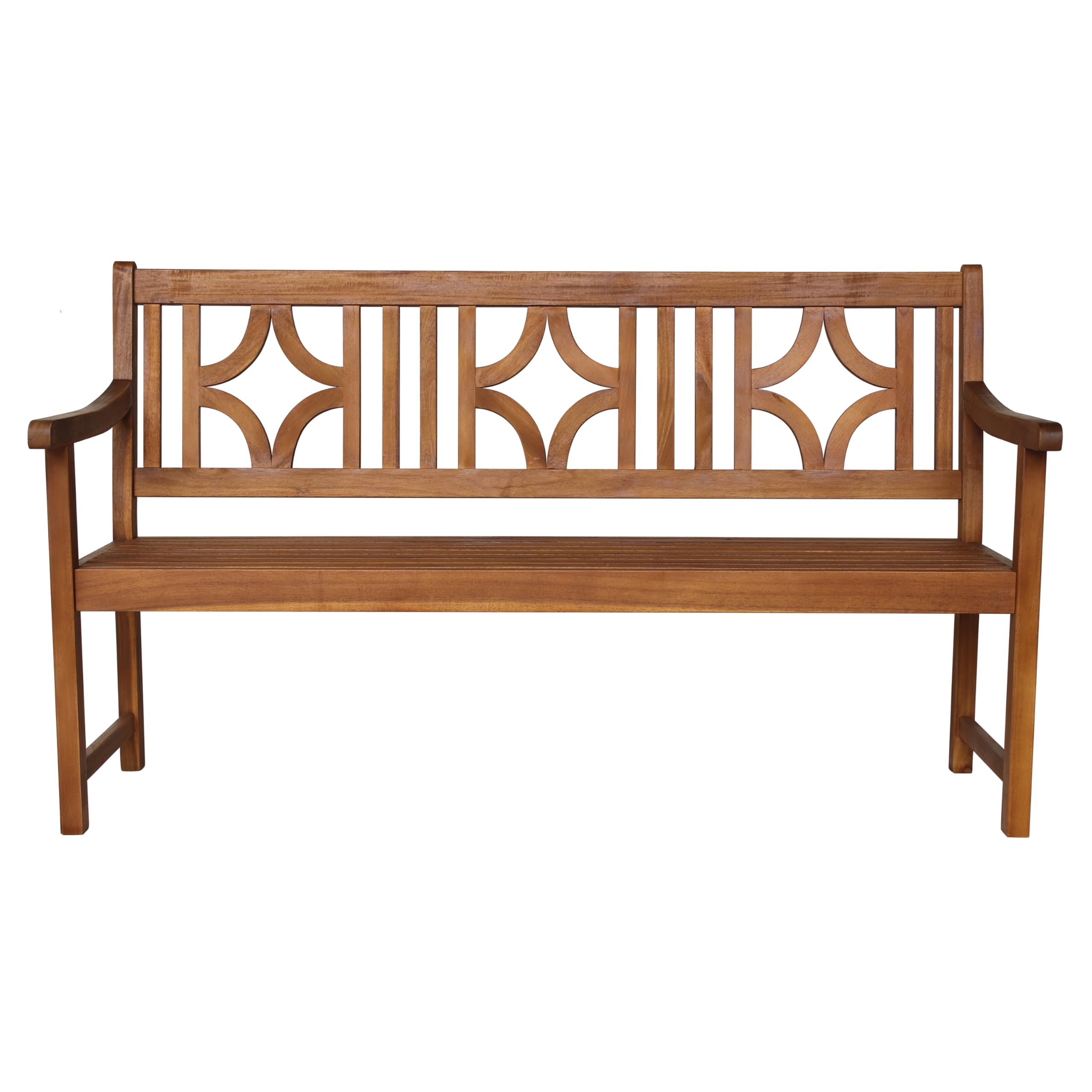 Outdoor Garden Patio Bench for Garden, Lawn, Backyard, Pool, Deck, Beach