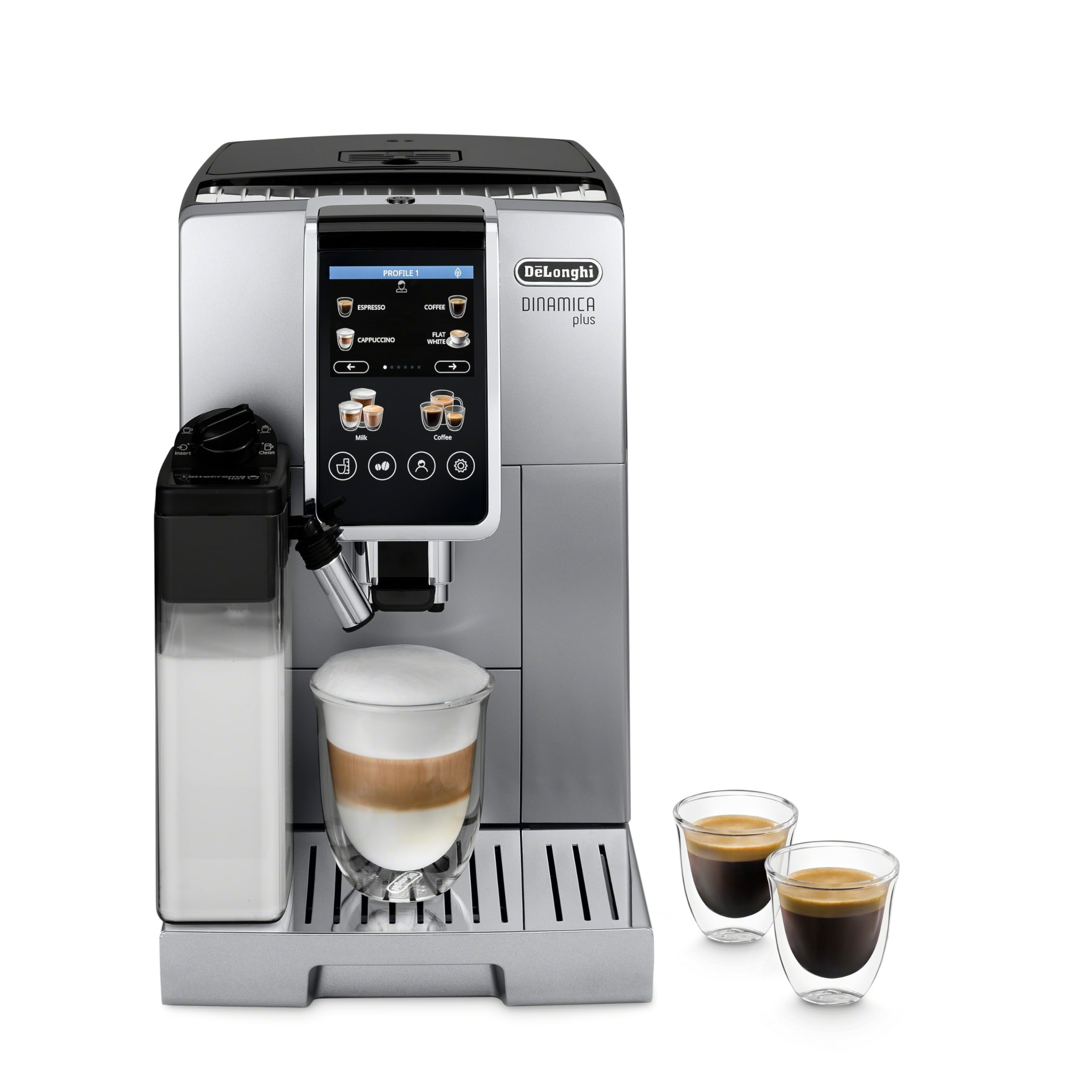 Dinamica Plus Espresso & Coffee Machine, Automatic Milk Frother