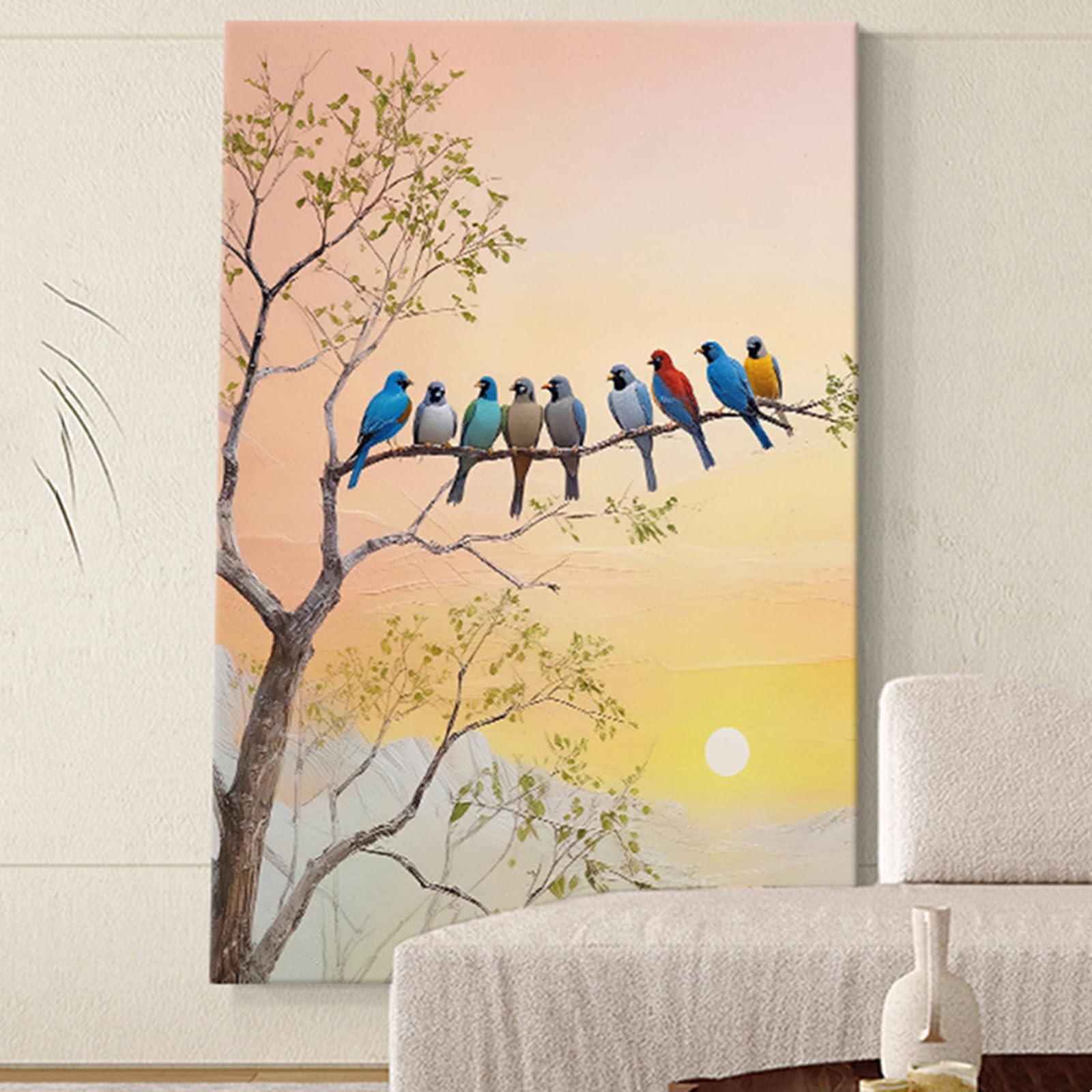 Large Canvas Wall Art Hand Drawn Oil Painting