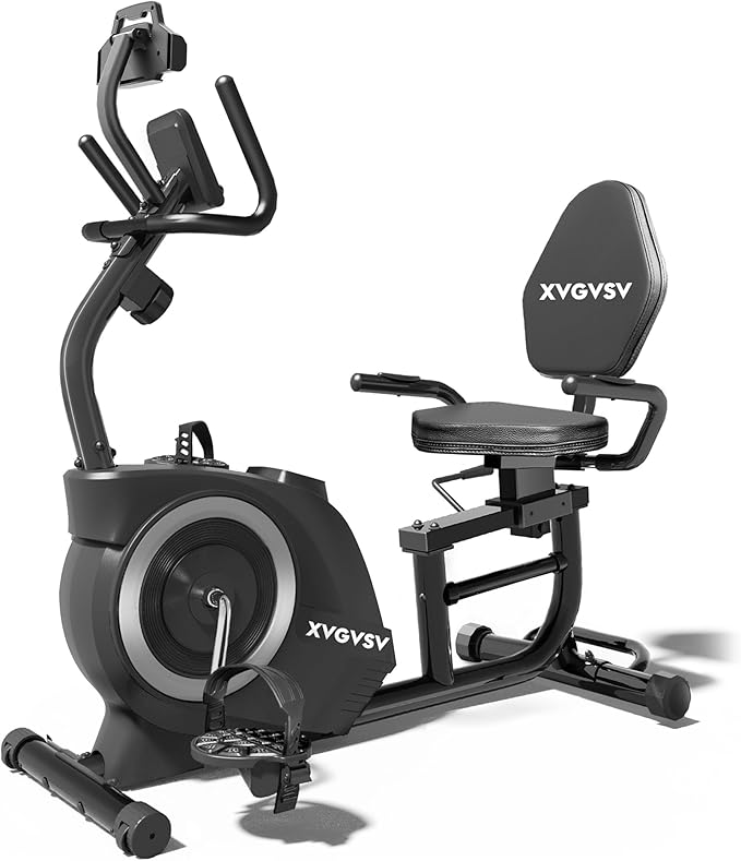 Recumbent Exercise Bike, Recumbent Stationary Bike for Home, Recumbent Bike