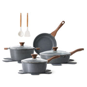 Cookware Set 13-Piece, Non Stick Pots and Pans Set with Swiss