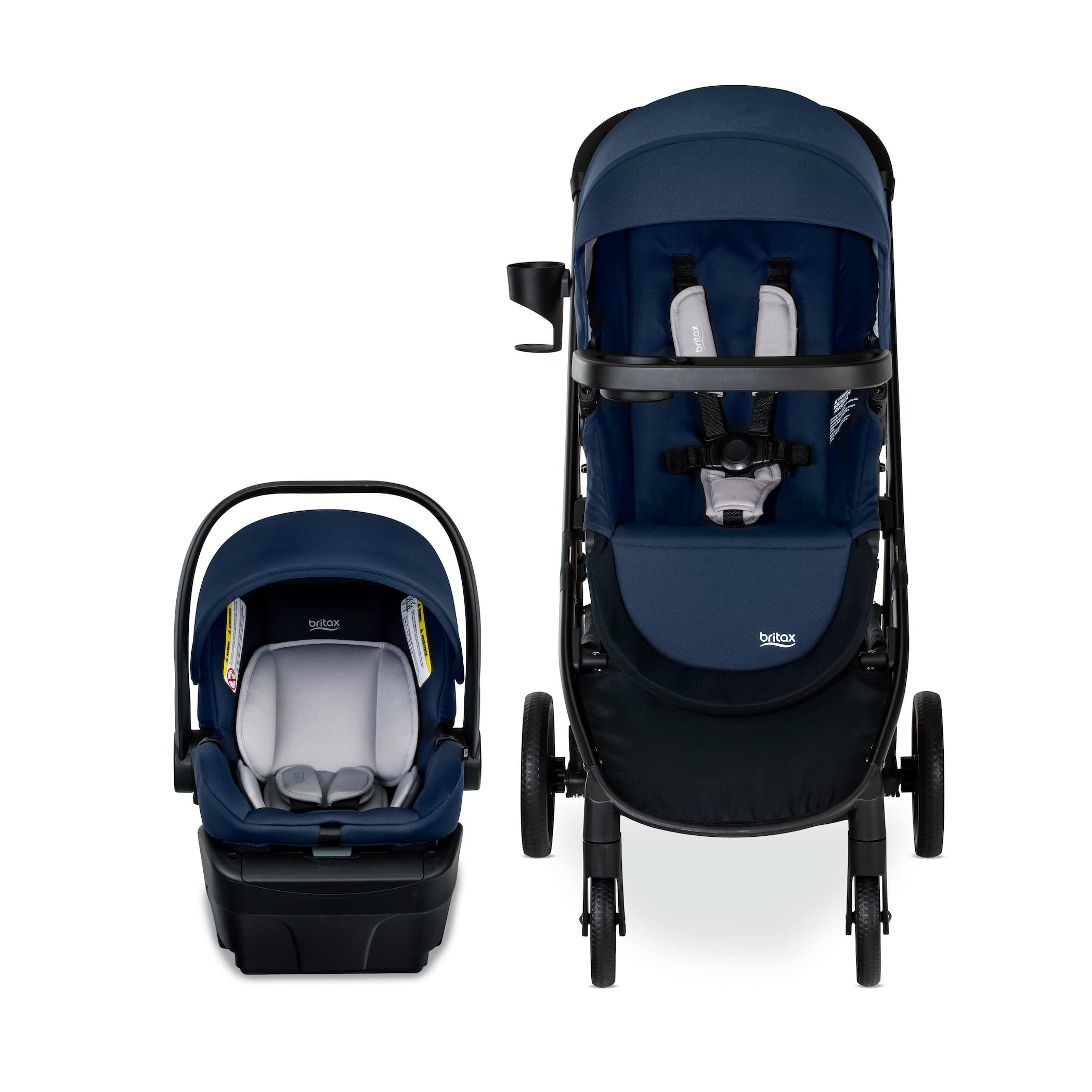 Willow Brook Baby Travel System, Infant Car Seat and Stroller Combo with Aspen Base