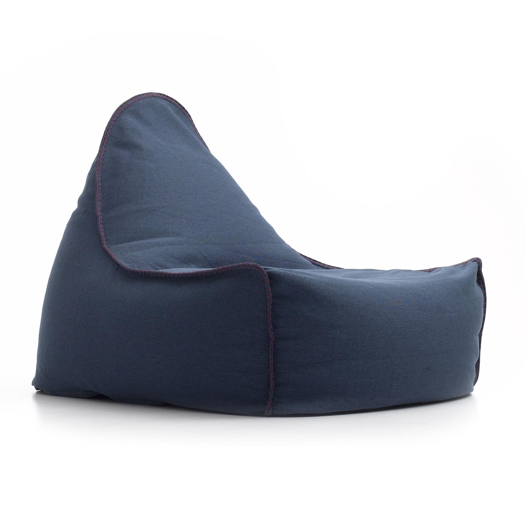Bean Bag Chair Cover (No Filler) Storage Solution Lazy Sofa Beanbag Chairs