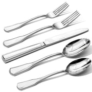 40-Piece Silverware Set, 18/10 Stainless Steel Flatware Set for 8