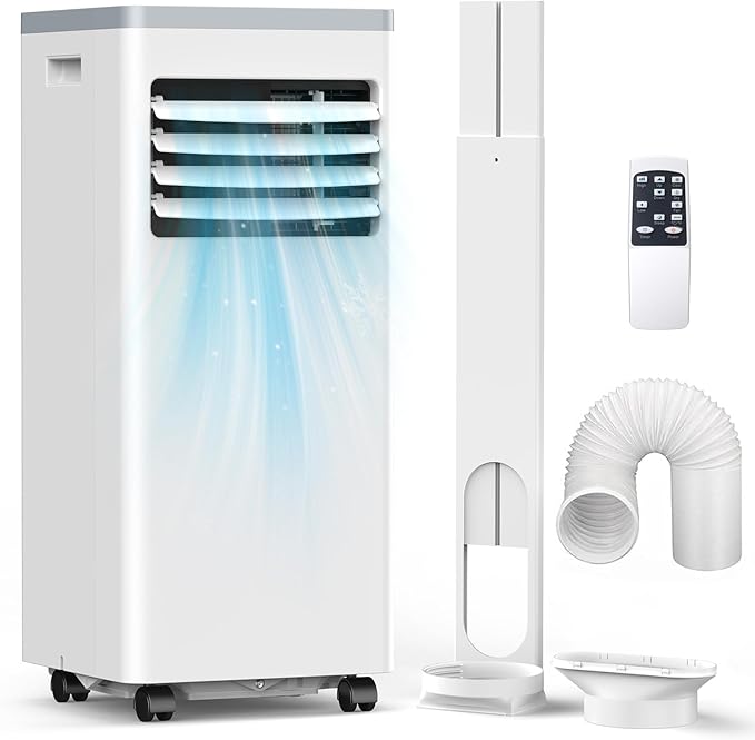 Portable Air Conditioner 10000 BTU Cools Up to 450 Sq. Ft.