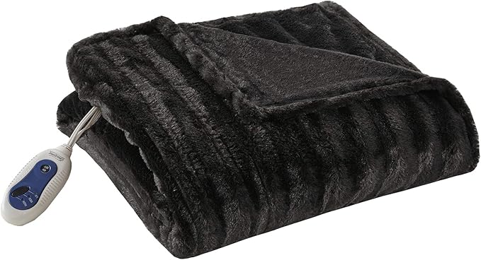 Duke Blanket Luxury Oversize Electric Throw Premium Soft Cozy Brushed