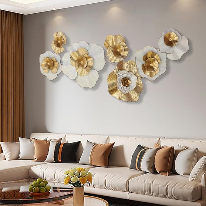 3 PCS Metal Wall Art Large Metal Sailboat Wall Decor, Metal Ship Wall Decorations