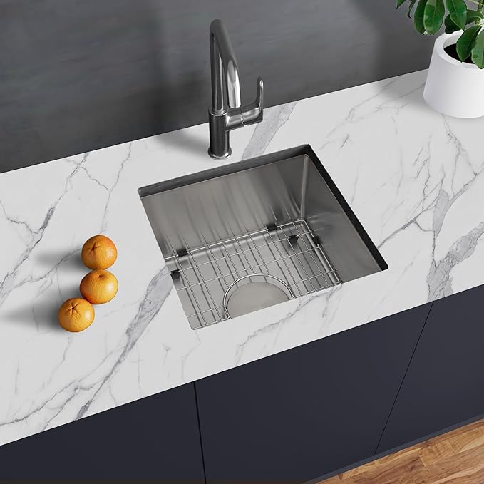 Undermount/Drop-In Topmount Stainless Steel Kitchen Sink