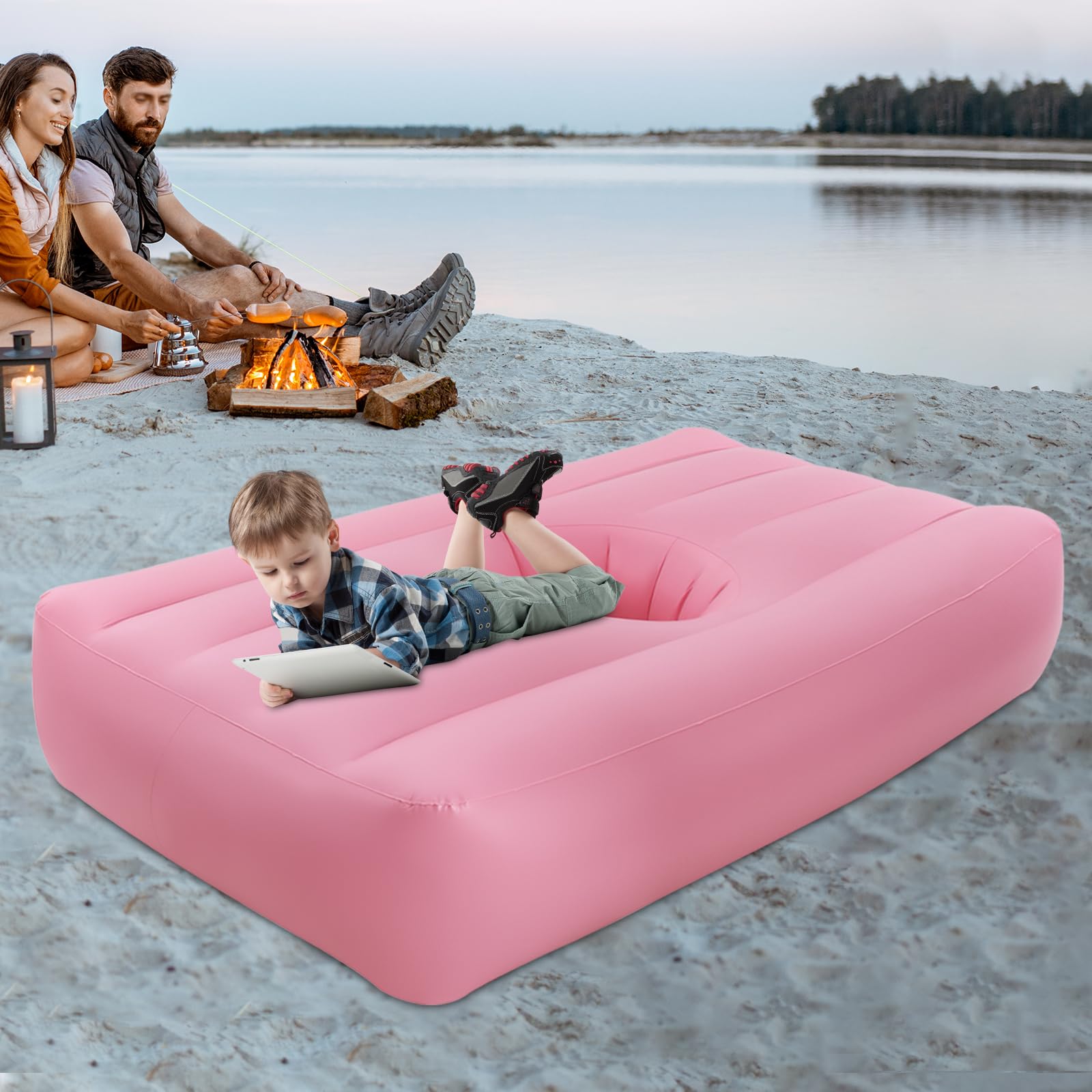BBL Bed 72" x 40" Inflatable Mattress with Hole