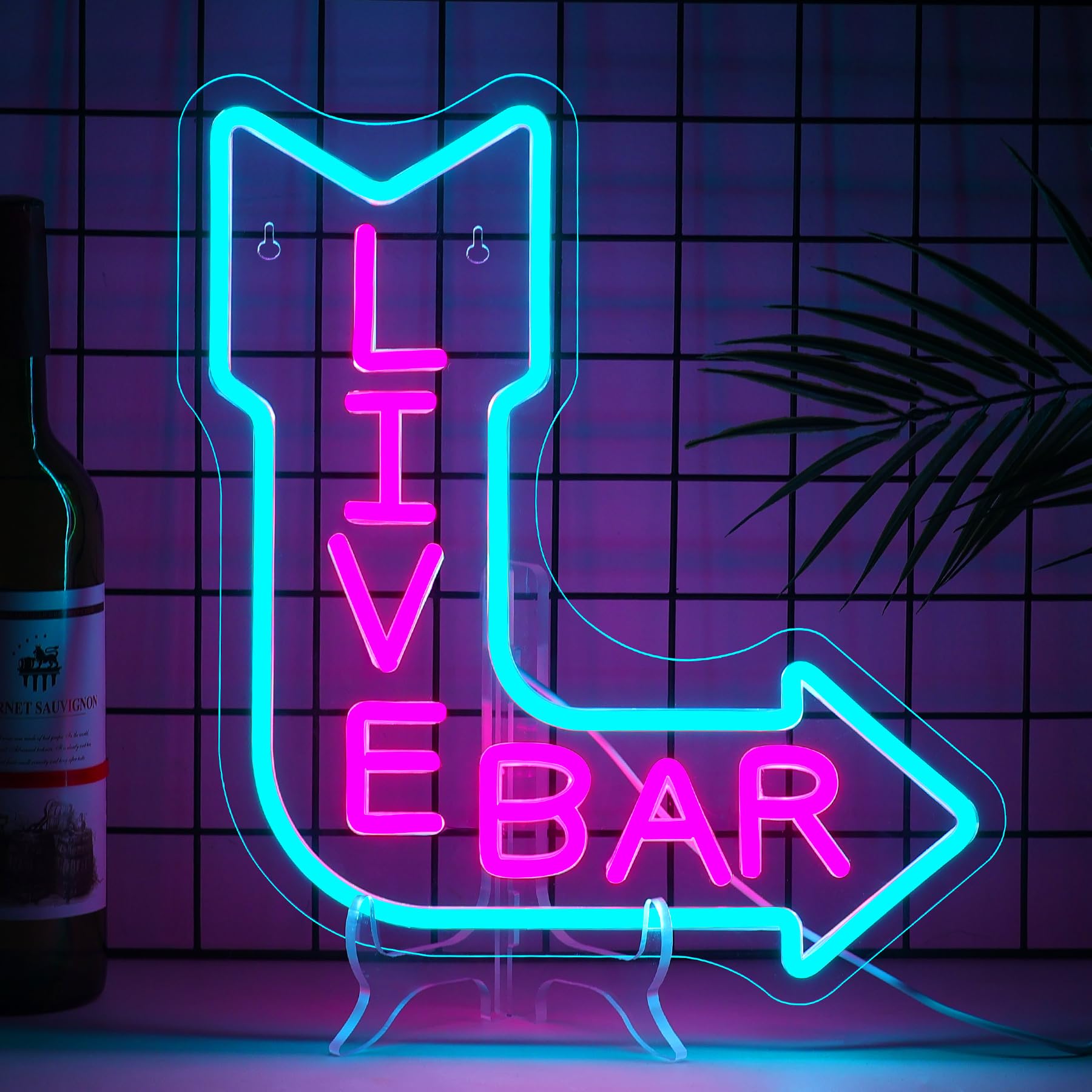 BAR Neon Sign for Wall Decor Man Cave Bar Beer Home Art Neon Light LED Neon
