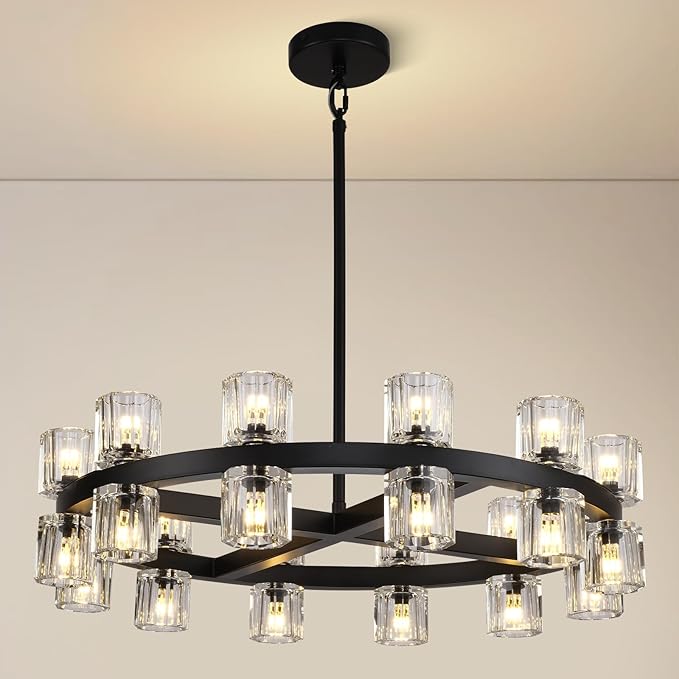 K9 Crystal 48-Light Round Chandelier